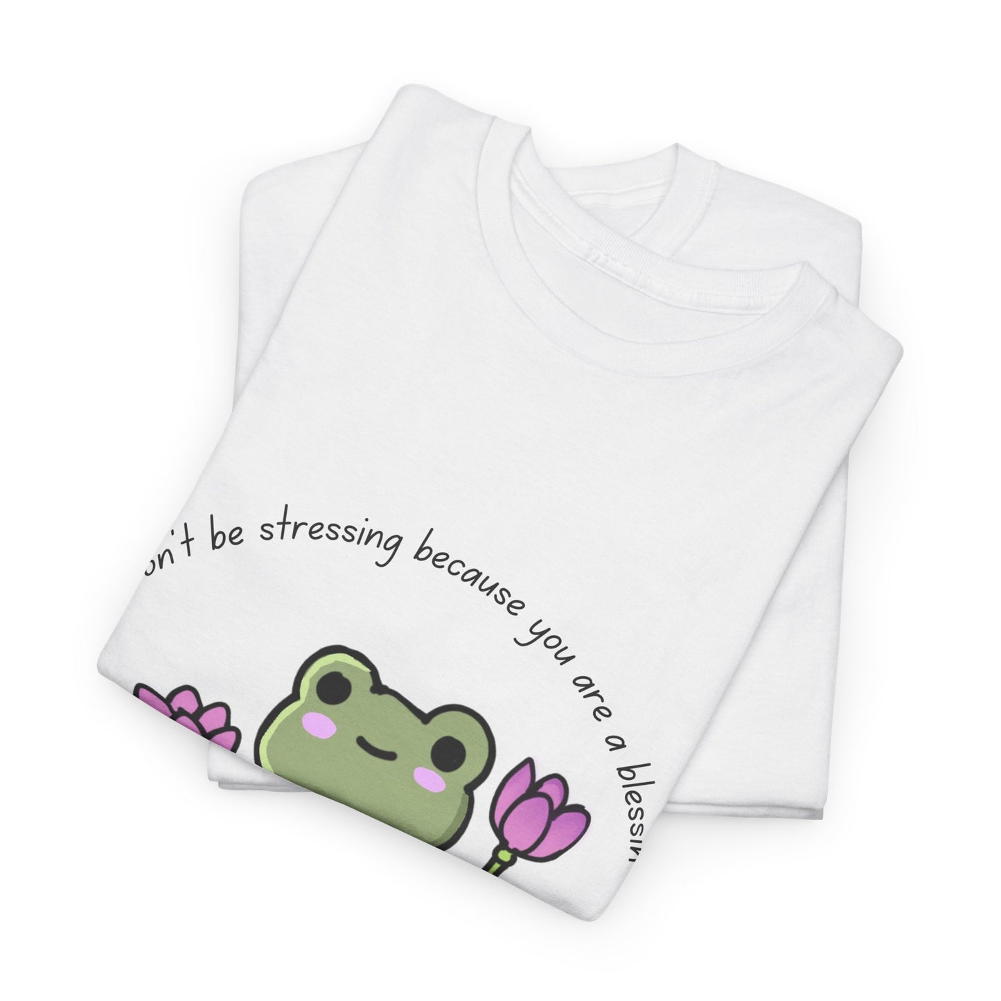 Cute Frog Motivational Unisex Heavy Cotton Tee